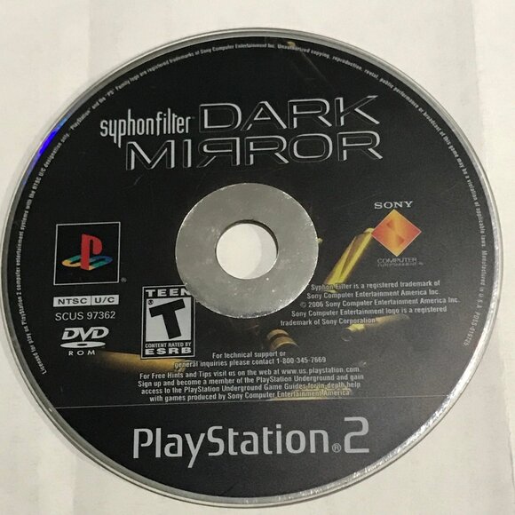 PS2 Syphon Filter Dark Mirror Playstation 2 - Picture 1 of 2